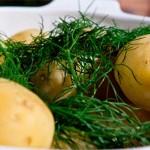 вареная картошка